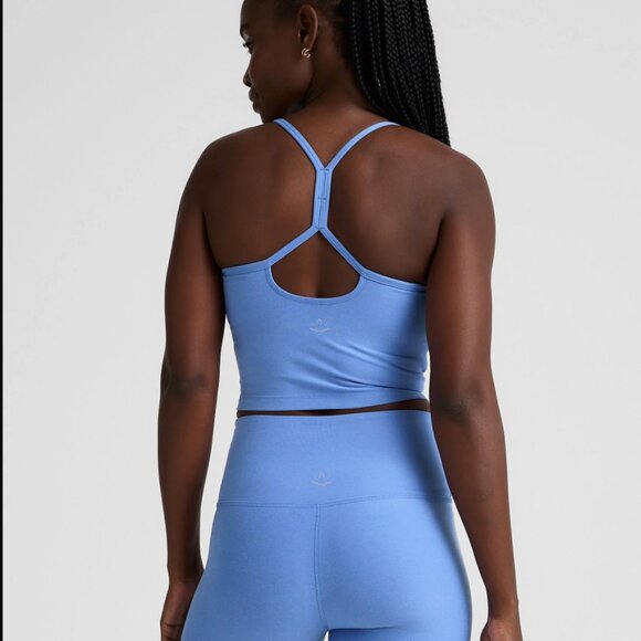 Spacedye Slim Racerback Cropped Tank - Picture 2 of 2